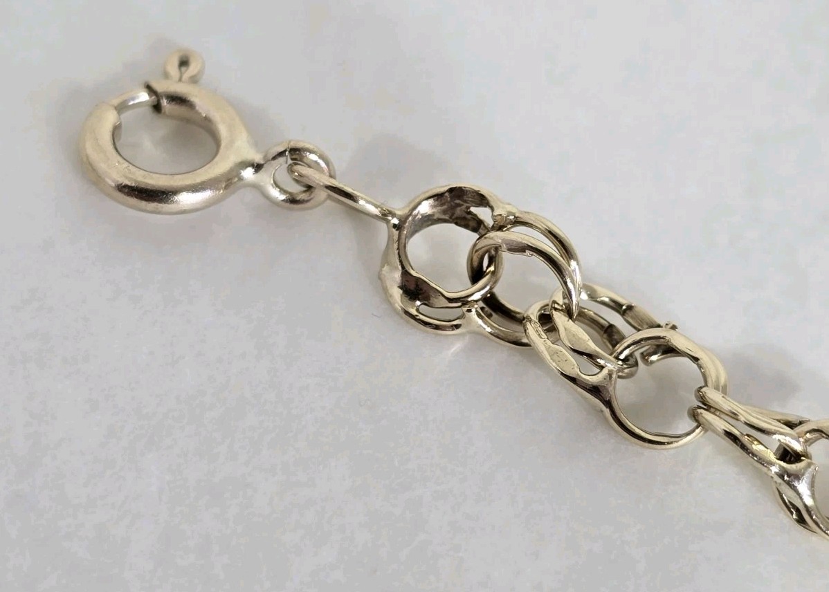 9ct Solid Yellow Gold ID ( Identification ) Brace… - image 12