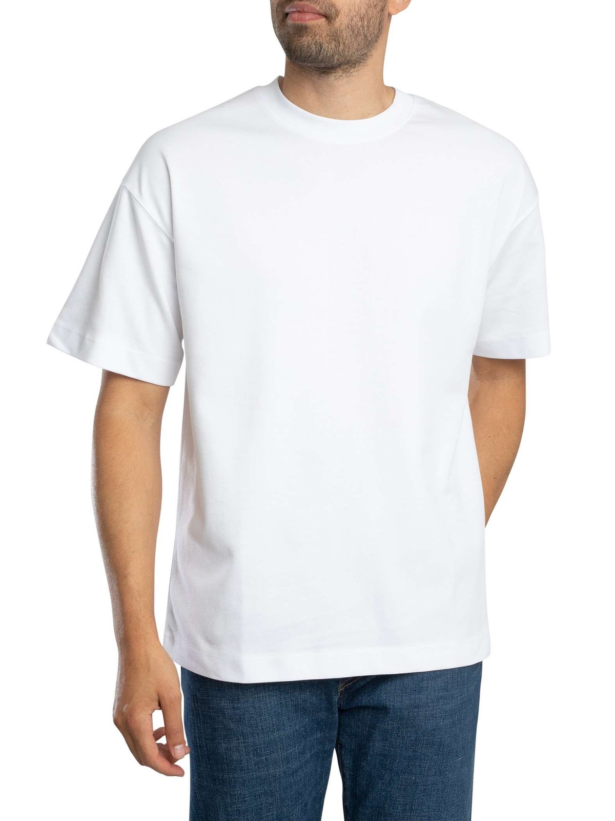Jack & Jones Men's Blanc T-Shirt Barron - Image 2