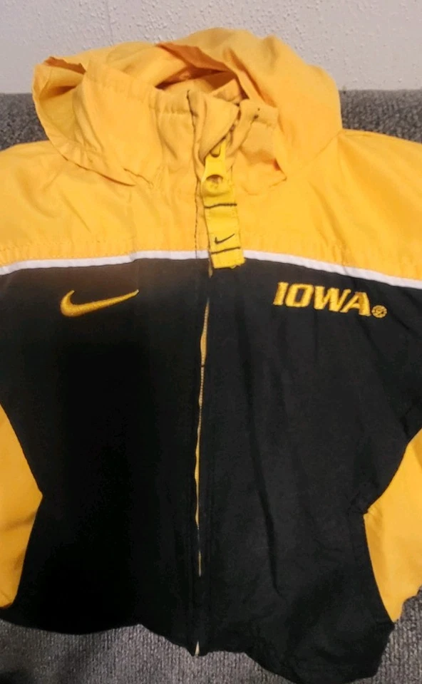 Abrigo Chaqueta Cortavientos Bebé Vintage Iowa Hawkeyes Nike 6/9 Meses Foto 2 de 4