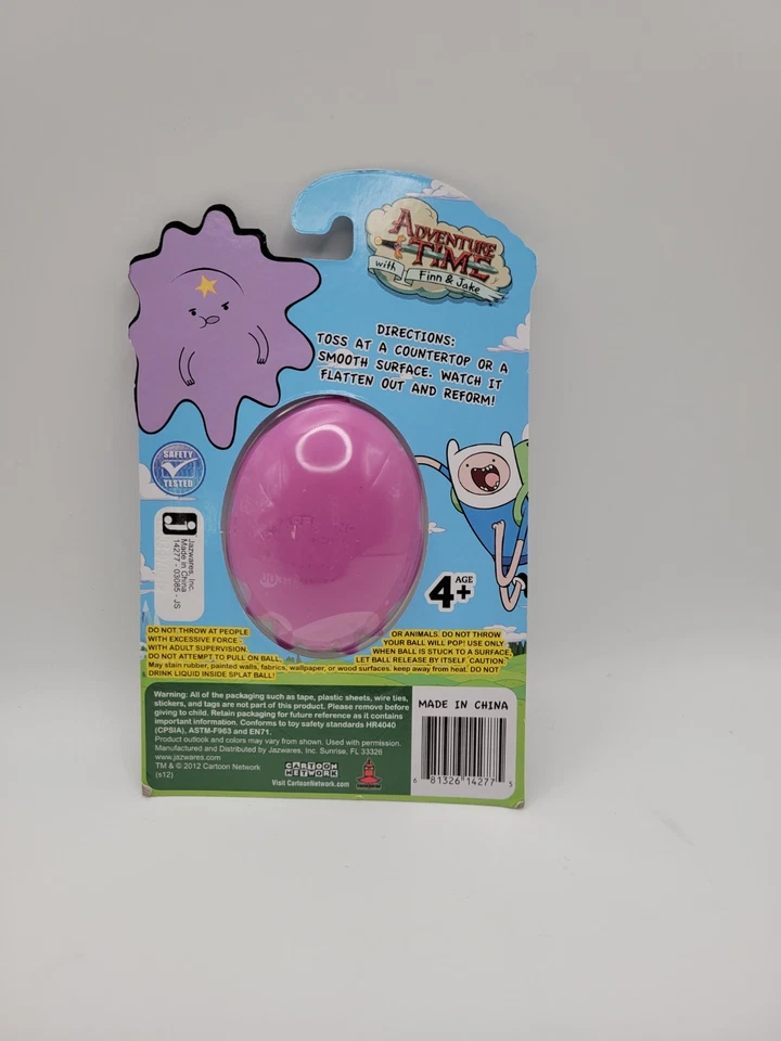 Adventure Time Lumpy Space Princess Splat Lump Cartoon Network Jazwares RARE - Image 2 of 4