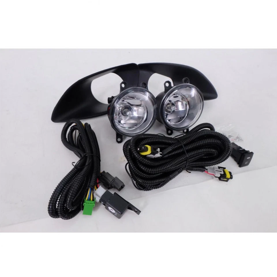 Faros antiniebla focos con juego halógeno para Toyota Yaris Vios NCP93 sedán 2007-2012 Foto 3 de 4