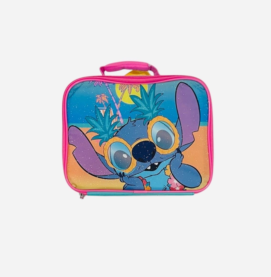 Disney Stitch Insulated Tropical Lunch Tote Bag NWT