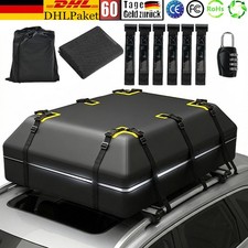 600L Auto Dachbox Dachkoffer Faltbare Dachtasche Dachgepäckträger Zahlenschloss