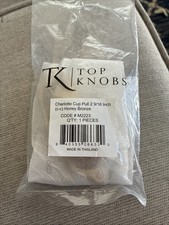 Top Knobs M2223 Charlotte Cup Pull 2 9/16 (c-...