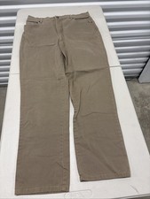 Gloria Vanderbilt Women's Size 12 Tan Straight Leg Amanda Jeans