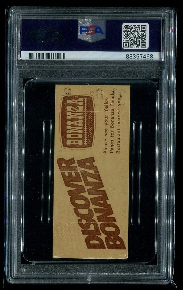 Gordie Howe Returns/1 Goal - PSA Ticket 1978 Detroit Red Wings Hartford NHL - Image 2 of 2