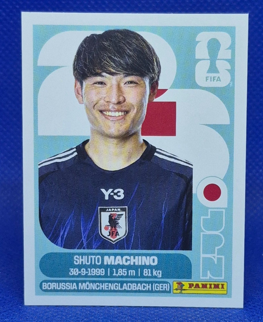 2026 Panini FIFA World Cup Sticker Shuto Machino #JPN 17 - Japan