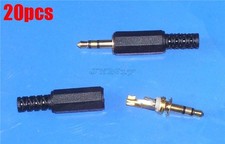20Pcs Audio Headphones Cables Dual Channel Speaker 3.5MM Ic New nx