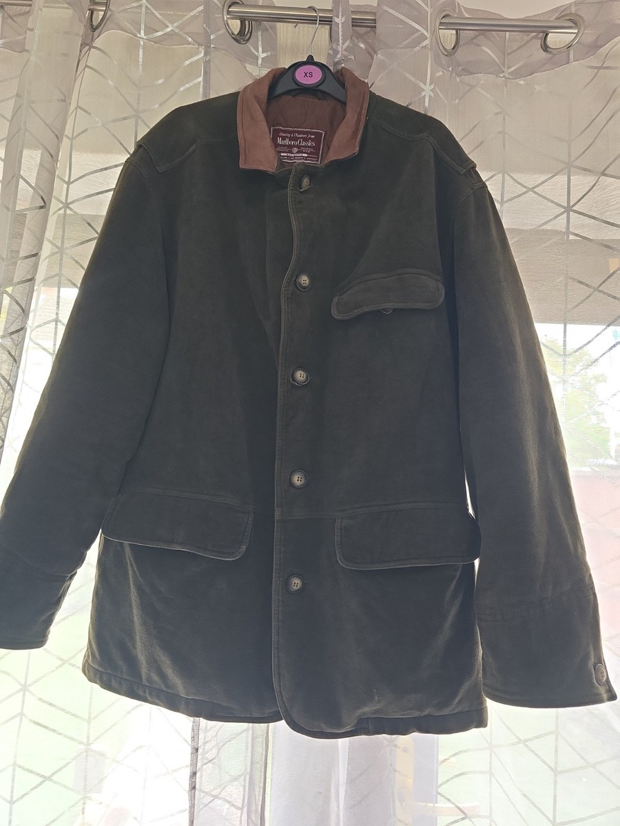 Marlboro Classics Men's Olive Green Jacket Coat EU 50 UK 40 M