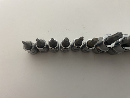 Mac Tools Set di Prese Torx T8-T60 Unità Mista Standard Torx Set 13pz - Foto 7 di 12