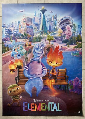 Elemental 2023 Manifesto 100*140 Orig. Movie  Poster Disney