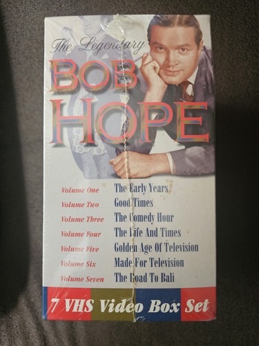 The Legendary Bob Hope (7 VHS Video Box Set) BRAND NEW SEALED - Picture 4 of 5