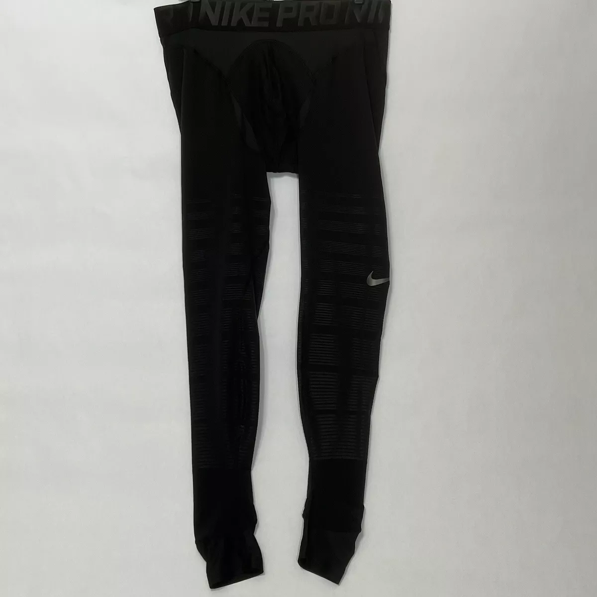 New Nike Men Size 2XL Black Pro Hyper Recovery Compression Tights 812988-010