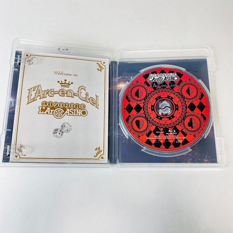 L&#39;Arc～en～Ciel - L&#39;Arc~en~Ciel 2015 L&#39;ArCASINO  Blu-ray CDJapan : L'Arc-en-Ciel LIVE 2015 L'ArCASINO [Blu-ray + 2CD