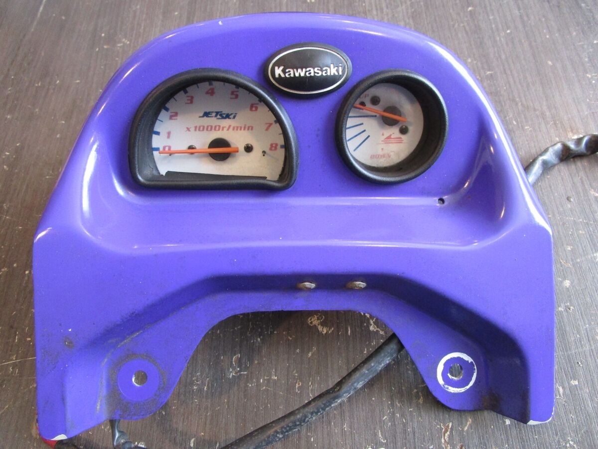 97 KAWASAKI STS 750 CONSOLE W/TACHOMETER TRIM GAUGES 25015 97 KAWASAKI STS 750 CONSOLE W/TACHOMETER TRIM GAUGES 25015