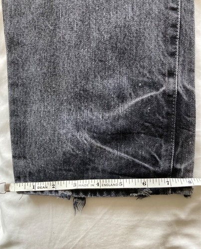 Rare PRPS P37 P11A distressed black/grey faded jeans made in Japan Size 35wx34l - Picture 17 of 18