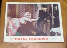 HOTEL PARADISO 1966 LOBBY CARD #1 GINA LOLLOBRIGIDA 