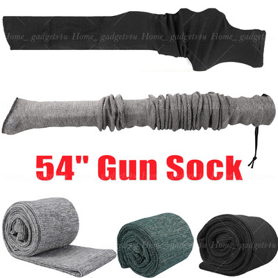 Tac Six Tac-Six Silicone-Treated Knit Tactical Rifle Gun Sock Superior Black Firearm Care 13255