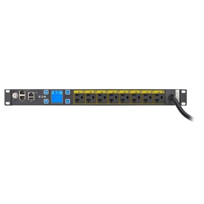 Eaton Managed PDU   1PH 1U 120V 1.92kW 16A NEMA L5-20/5-20P 10ft Cord 8 Outlets
