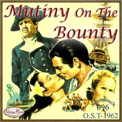 MUTINY ON THE BOUNTY Soundtrack CD #96/100 O.S.T Original 1962 Robert Armbruster