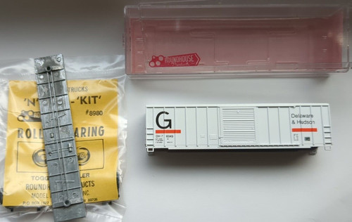 KIT D&H 76049 Boxcar Roundhouse 8860 DELAWARE & HUDSON 50' escala N | Condition: Used