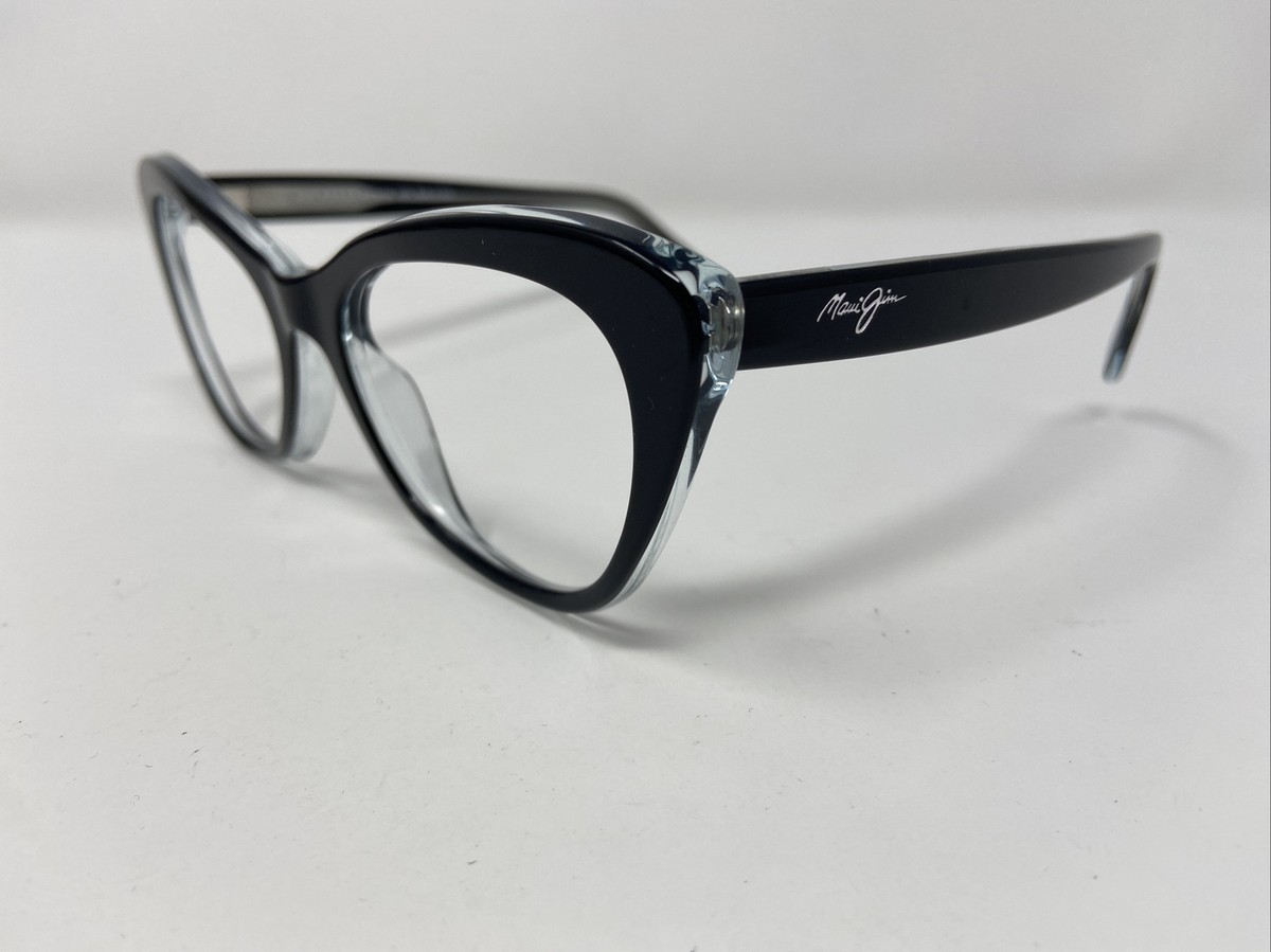 Maui‎ Jim Sunglasses Frames MJ818-02X 54-19-140 KALANI Black/Crystal H10977 Maui Jim Sunglasses Frames MJ818-02X 54-19-140 KALANI Black  main image 3