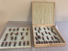 The Presidents Marine Band boxed set of 51 painted lead figures original paint 