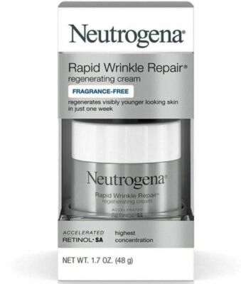 Neutrogena Rapid Wrinkle Repair Retinol Regenerating Cream FRAGRANCE-FREE 1.7oz