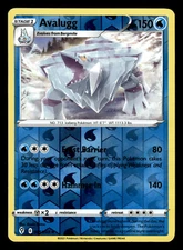 Pokemon Sword & Shield - Evolving Skies Card - Reverse Holo - Avalugg 045/203
