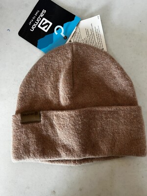 NWT Salomon Women's Outlife Smooth Beanie Wool Blend MSRP: $40