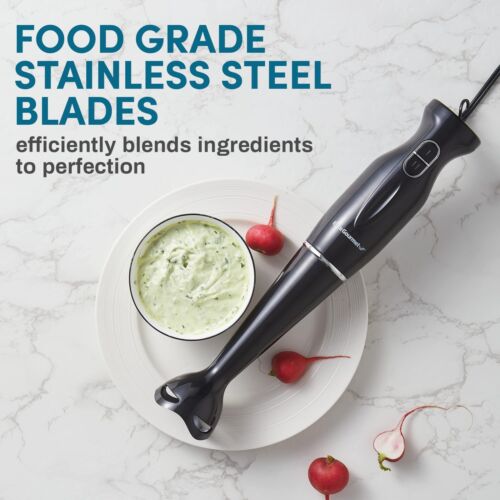 Batidora de mano de inmersión Elite Gourmet 300 vatios con control de 2 velocidades - Imagen 2 de 7