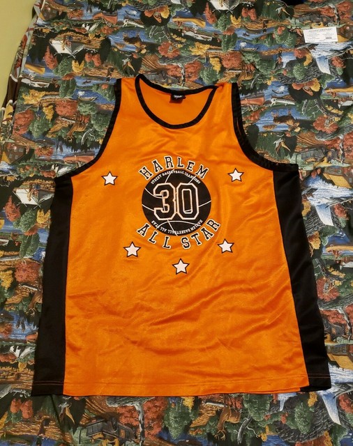 Vintage FNF 2000 HARLEM ALL STARS BASKETBALL JERSEY 2XL XXL Street