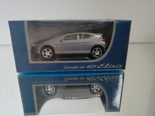 Peugeot 407 Elixir grey (square cardboard box) Norev – 1/43 Peugeot 407 Elixir grey (square cardboard box) Norev – 1/43