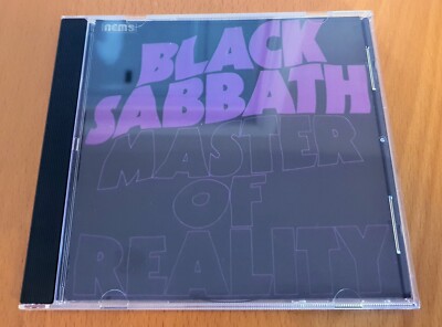 BLACK SABBATH  - MASTER OF REALITY 1987 US CD CREATIVE SOUNDS - 6004 EX/EX/VG+