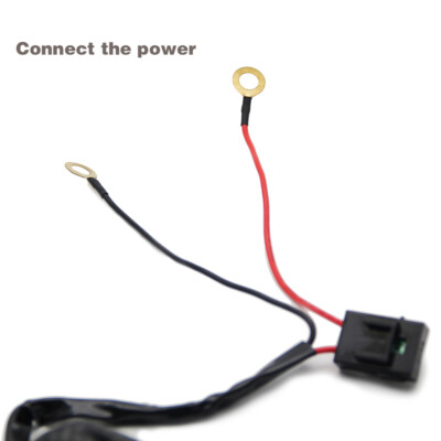 SKYWORLD LED Lichtstangen Kabelbaum Kit, 40A 12V DC 4 Leads LED