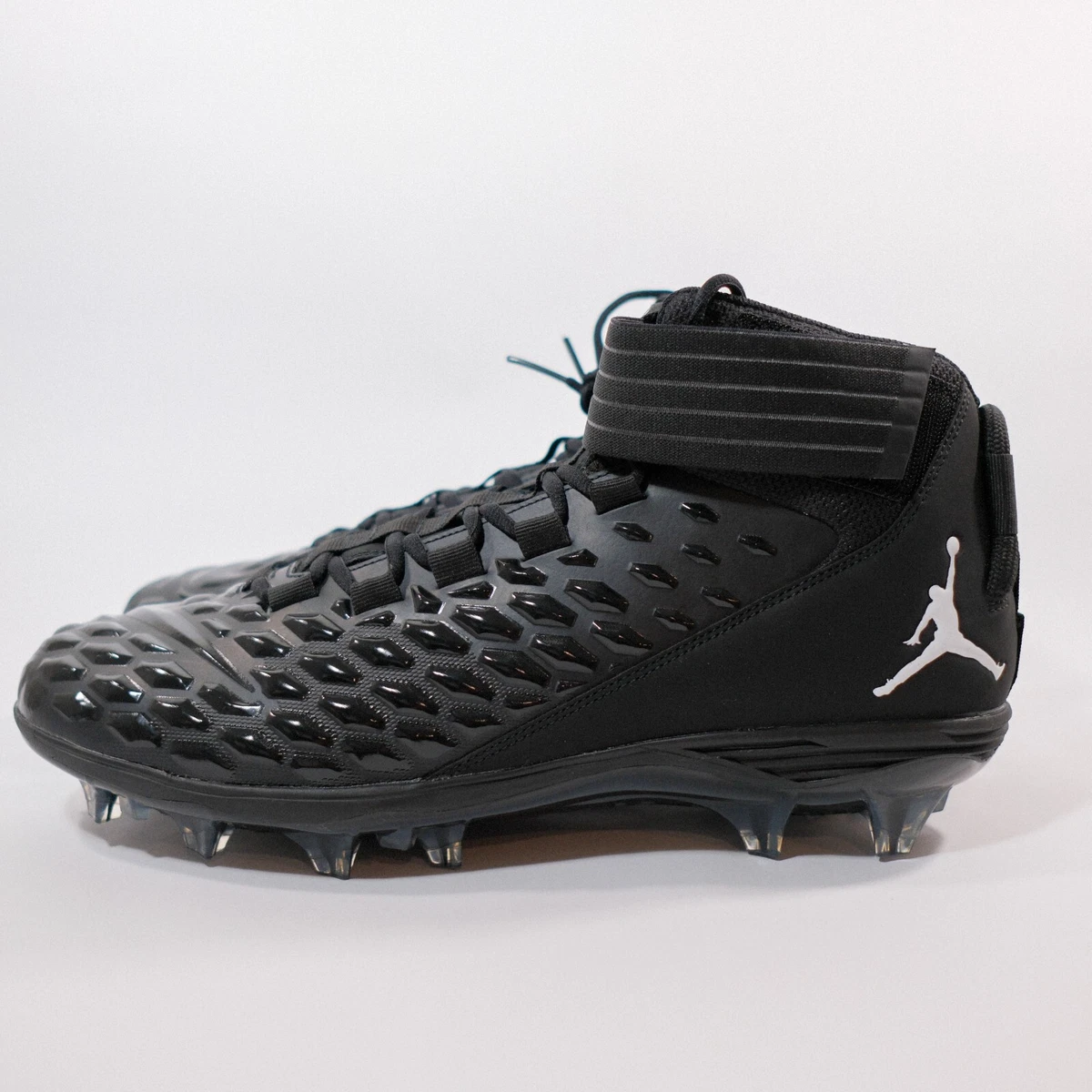Nike Jordan Force Savage Pro 2 Football Cleats Mens‎ 14.5 & 16 Black CV1663-003 Jordan Force Savage Elite 2 Black for Sale | Authenticity  main image 4