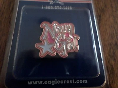 NAVY GIRL HAT/LAPEL PIN NEW IN ORIGINAL PACKAGE - Image 1 of 4