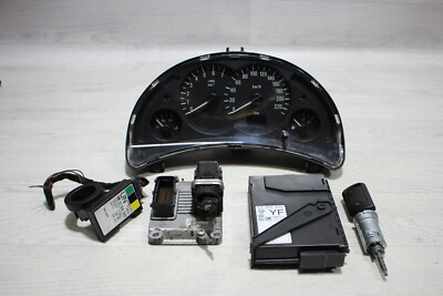 Motorsteuergerät Set Zündschloss + Schlüssel 13111111YF Opel Cora C Bj,04