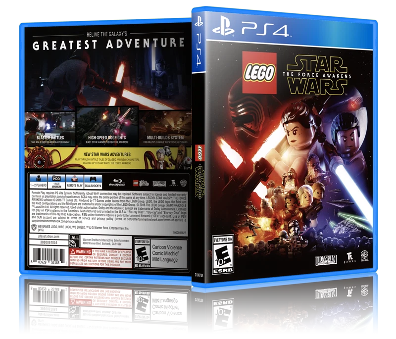 Lego Star Wars: The Awakens - Replacement PS4 Cover and NO GAME!! eBay