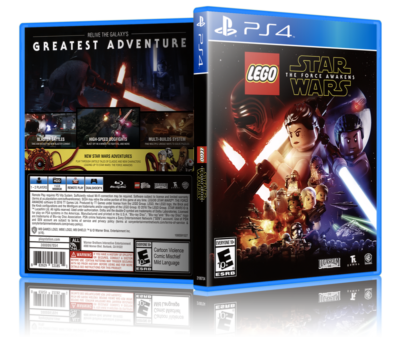 Lego Star Wars: The Force Awakens Replacement PS4 Cover and NO  GAME!!