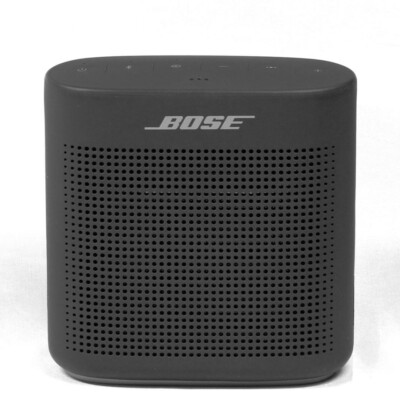Bose SoundLink Color Bluetooth Speaker II Schwarz Gebraucht Getestet Mit Kabe...