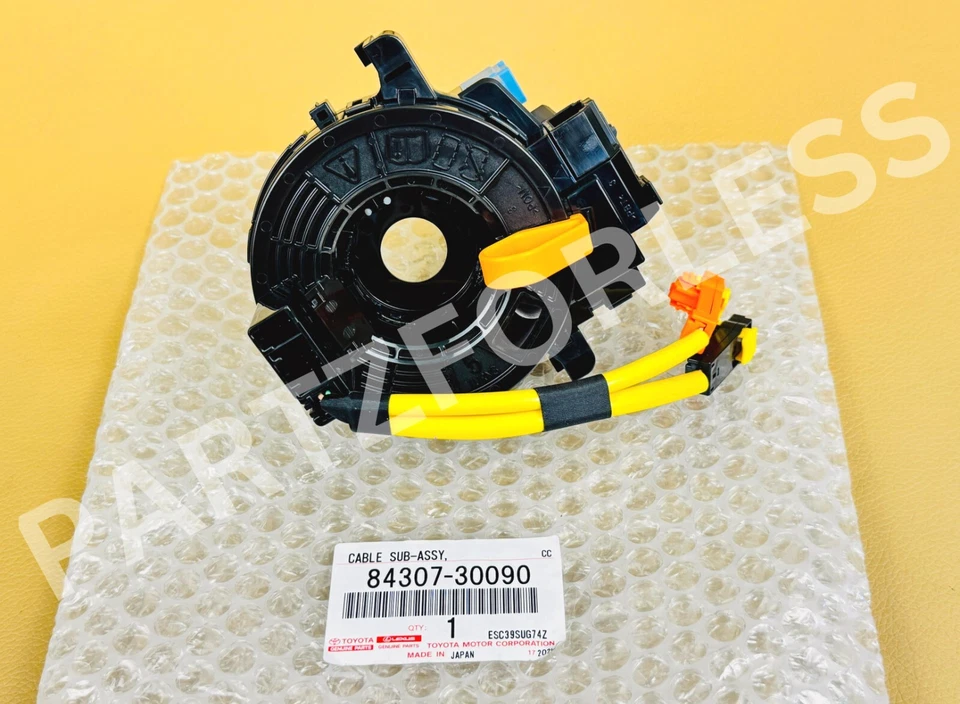 84307-30090 TOYOTA OEM 4RUNNER SCION TC GX460 RX350 CABLE SUBCONJUNTO, ESPIRAL Foto 2 de 4