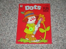 Dots Fun Book Merrigold Press 1981/1969 Coloring Dot to Dot Activity Book