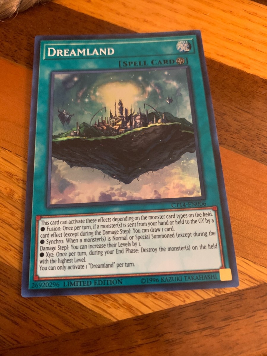 dreamland yugioh card This type of Stamp don't