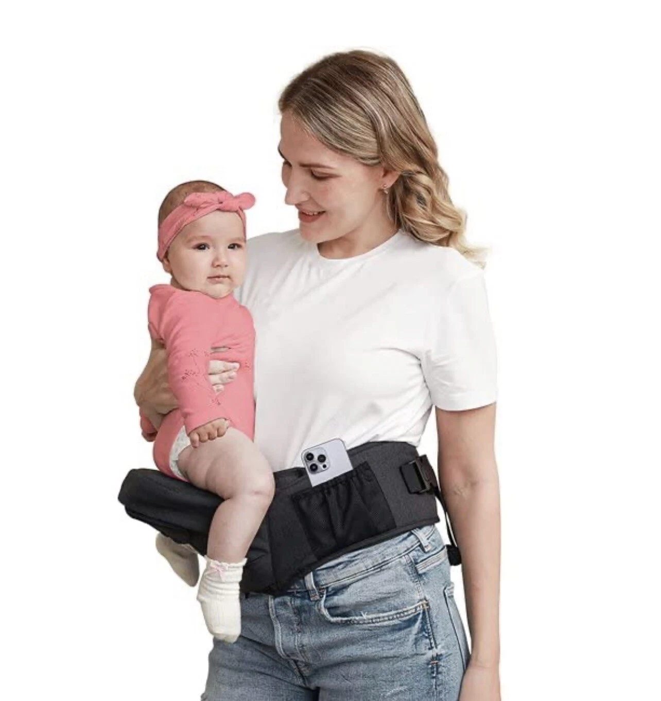 Baby Must Baby Carrier Model YM018 Ergonomics Design, Waist 25-51 inches