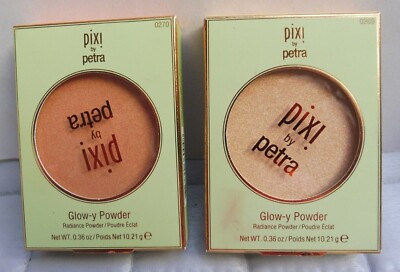 Pixi by Petra Glow-y Powder Highlighter - Peach-y Glow oder Cream-y Gold