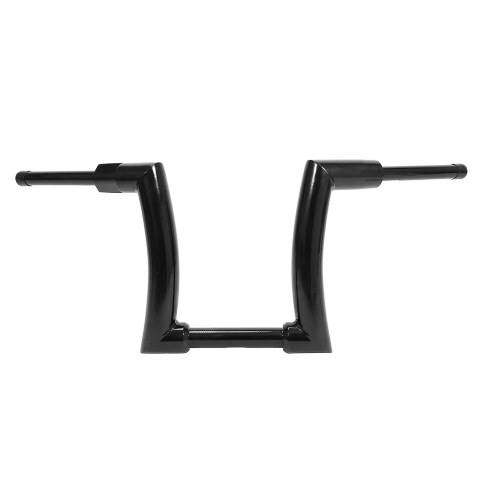 12" Rise 2" Ape Hanger Handlebar For Harley Fatboy Softail Sportster Road King Foto 4 de 4