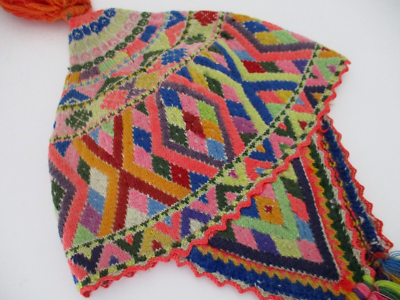 Peruvian Multi Pattern Chullo. Made in Peru Sol | Accessories | Peruvian Multi Pattern Chullo Made In  main image 4