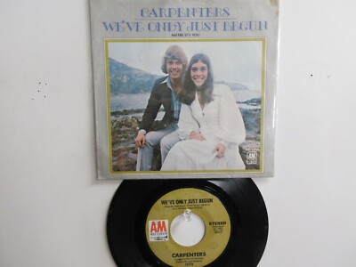   ' THE CARPENTERS ' HIT 45+PICTURE SLEEVE  [WE'VE ONLY JUST BEGUN]  1970  !  