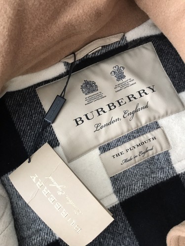 Chaqueta Abrigo Burberry The Plymouth Abrigo Medio Camel T. EU48 Hecha en Inglaterra - Imagen 4 de 11